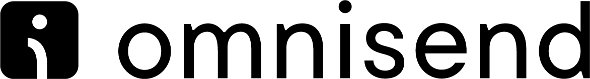 Omnisend logo - black